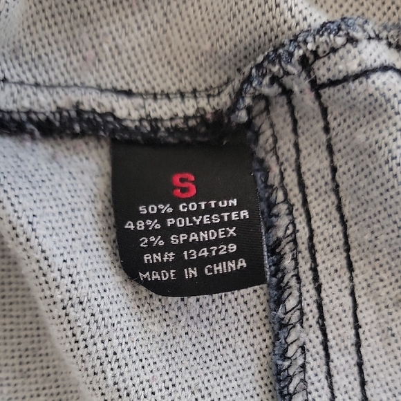 Stylish Blue Denim-Look Hoodie - Picture 12 of 12